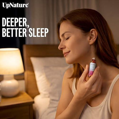 UpNature Dream Sleep Roll-On – Natürliche Schlafmischung mit Lavendel & Kamille, Aromatherapie-Öl, 10 ml