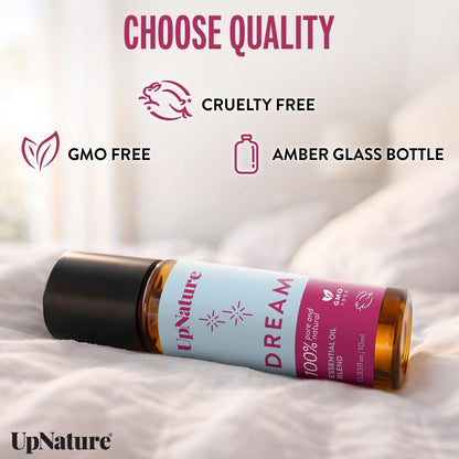 UpNature Dream Sleep Roll-On – Natürliche Schlafmischung mit Lavendel & Kamille, Aromatherapie-Öl, 10 ml