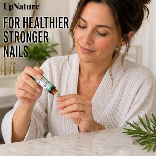 UpNature Teebaumöl Roll-On – 100% natürliches Teebaumöl für die Hautpflege, 0,33 Fl Oz