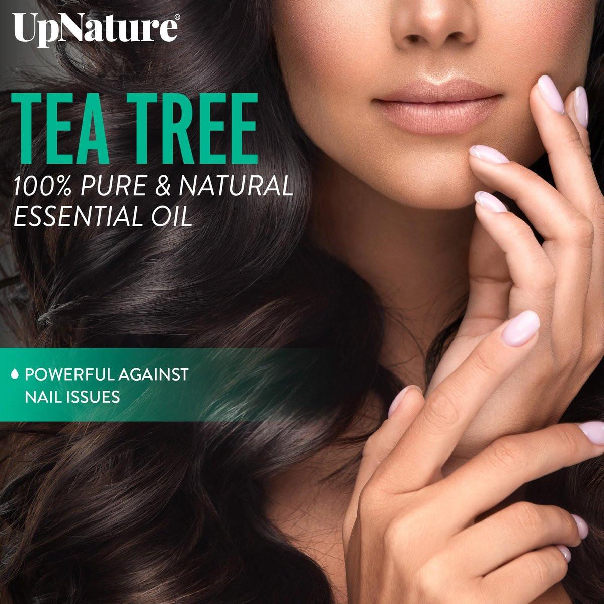 UpNature Teebaumöl Roll-On – 100% natürliches Teebaumöl für die Hautpflege, 0,33 Fl Oz