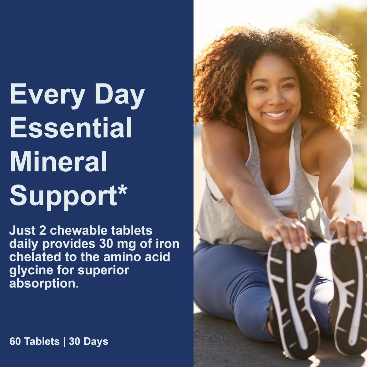 Carlson Kaubare Eisen Tabletten, 30 mg, Hervorragende Absorption, Blutgesundheit, Energieproduktion & Optimales Wohlbefinden, Natürlicher Erdbeergeschmack, 120 Tabletten