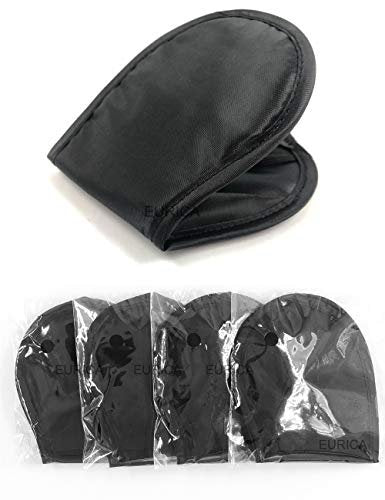 30er-Pack Schlafmasken – Augenmaske für Erwachsene und Kinder mit Nasensteg und verstellbarem Band, schwarz, Nylon