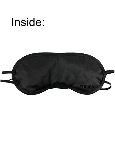 30er-Pack Schlafmasken – Augenmaske für Erwachsene und Kinder mit Nasensteg und verstellbarem Band, schwarz, Nylon