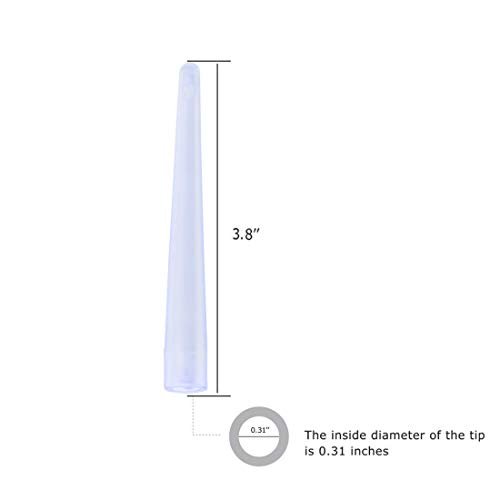 KIMANN Einlaufset Ersatzteile aus Silikon – 6,5 ft Schlauch, Spitzen, Anschlüsse, Absperrhahn, Klemme und Haken für die Darmreinigung (8-teilig, klar)