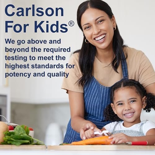 Carlson - Kautabletten Eisen für Kinder, 15 mg, hervorragende Aufnahme, Blutgesundheit, Energieproduktion und optimales Wohlbefinden, natürlicher Erdbeergeschmack, 60 Tabletten