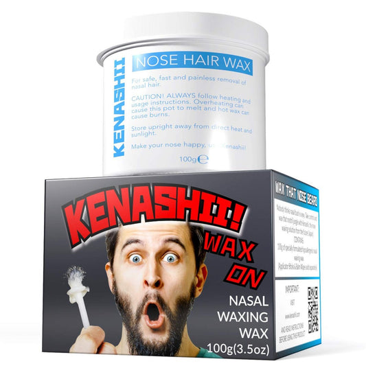 KENASHII Nasenwachs zur Nasenhaarentfernung, 100g / 3,5 oz, hypoallergenes Wachs, speziell formuliert, nicht spröde