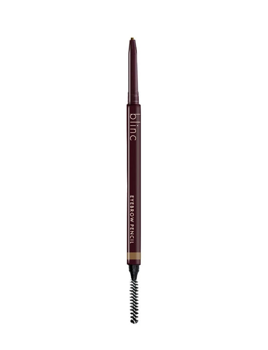 Blinc Augenbrauenstift, Doppelseitig Präzise Feine Spitze mit Vitamin C & E, Natürlicher Look, Langhaftend, Wasserresistent, Vegan, Glutenfrei & Tierversuchsfrei, Dunkelbrünett, 0,09 g/0,003 Oz.