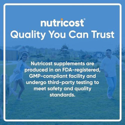 Nutricost Baldrianwurzel-Extrakt 120 Kapseln – 60 Portionen pro Flasche – Vegetarisch, GMO-frei & glutenfrei