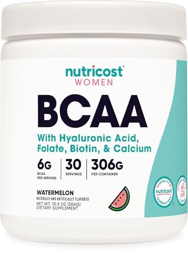 Nutricost BCAA für Frauen – Wassermelone, 30 Portionen – Speziell für Frauen entwickelt – Non-GMO & glutenfrei