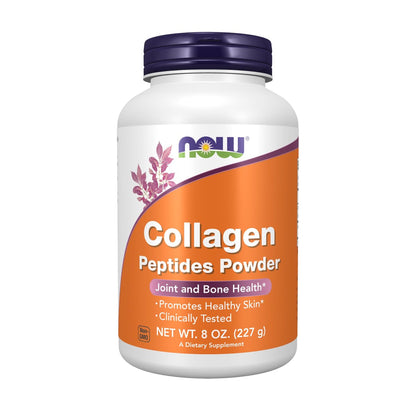 NOW Foods Kollagen-Peptid-Pulver, klinisch getestet, für Gelenk- und Knochengesundheit, 227 g