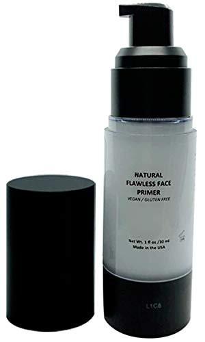 Mom's Secret Natürlicher, makelloser Gesichts-Make-up-Primer – Bio, vegan, glutenfrei, ohne Gentechnik, für alle Hauttypen, parabenfrei, tierversuchsfrei, hergestellt in den USA, 30 ml