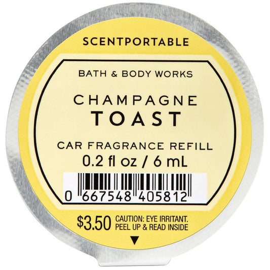 Bath & Body Works Champagne Toast Scentportable Duft-Nachfüller 0,2 Fl Oz