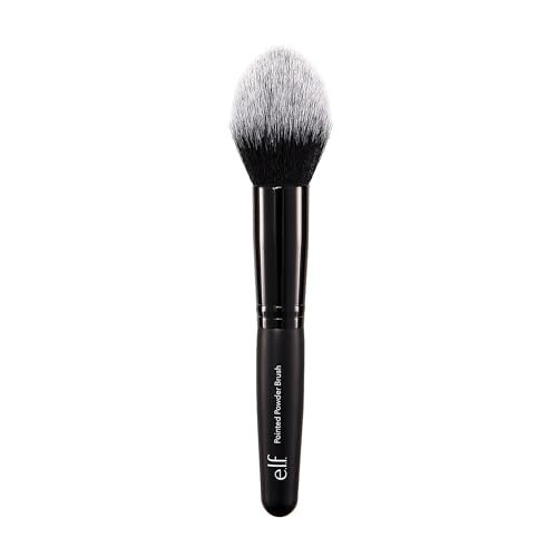 e.l.f. Spitzer Puderpinsel – Präzisions-Make-up-Pinsel für Contouring & Highlighting, vegan & tierversuchsfrei