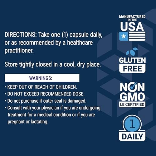 Life Extension Bio-Quercetin – Immunsystem-Unterstützung & Herzgesundheit, glutenfrei, nicht-GVO, vegetarisch, 30 Kapseln