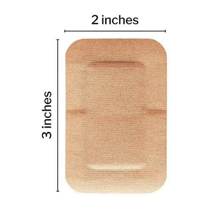 McKesson Pflaster, steril, Stoff, 5 x 7,6 cm, 50 Stück, 1 Packung