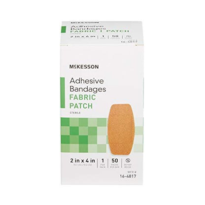 McKesson Pflaster, steril, Stoff, 5 x 10 cm, 50 Stück, 1 Packung