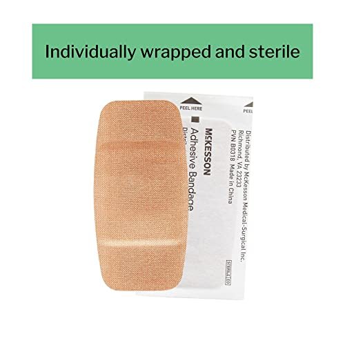 McKesson Pflaster, steril, Stoff, 5 x 10 cm, 50 Stück, 1 Packung