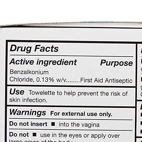 McKesson Geburtshilfliche Antiseptische Tücher, steril, einzeln verpackt, sauberer Duft, 100 Stück, 1 Packung