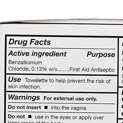 McKesson Geburtshilfliche Antiseptische Tücher, steril, einzeln verpackt, sauberer Duft, 100 Stück, 1 Packung