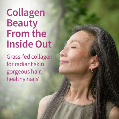 Garden of Life Grass Fed Collagen Beauty - Erdbeer-Zitrone, 20 Portionen, Pulver für Frauen und Männer, Haare, Haut, Nägel, hydrolysierte Kollagenpeptide