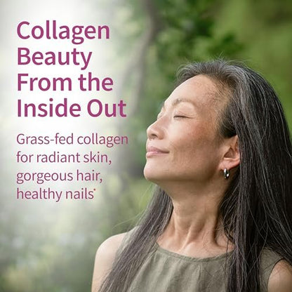 Garden of Life Grass Fed Collagen Beauty - Erdbeer-Zitrone, 20 Portionen, Pulver für Frauen und Männer, Haare, Haut, Nägel, hydrolysierte Kollagenpeptide