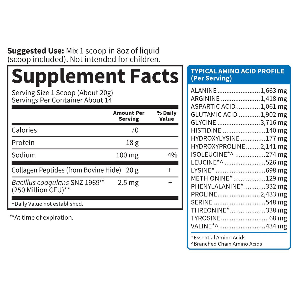 Garden of Life Grassfed Collagen Peptide Pulver ungesüßt – Hydrolysiertes Kollagen für Haut, Haare, Nägel & Gelenke, 14 Portionen