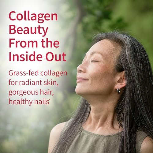 Garden of Life Grass Fed Collagen Beauty – Cranberry-Pomegranate, 20 Portionen, Pulver für Frauen und Männer, Haut, Haare, Nägel, hydrolysiertes Kollagenpeptid-Proteinpulver