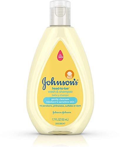 Johnsons Baby Kopf bis Fuß Wasch- und Shampoo 3er Pack, je 48 ml
