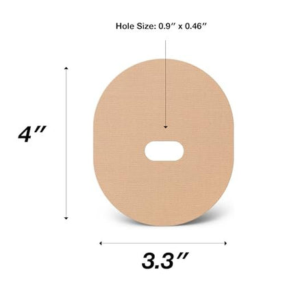 SIMPATCH Guardian Enlite Klebepflaster (25er-Pack) (Beige) – Atmungsaktive Wundversorgung mit Acrylkleber