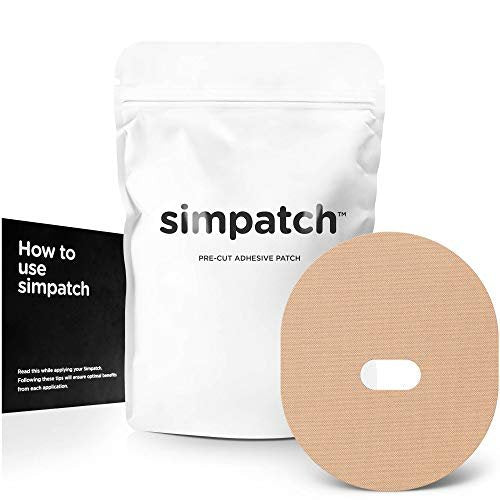 SIMPATCH Guardian Enlite Klebepflaster (25er-Pack) (Beige) – Atmungsaktive Wundversorgung mit Acrylkleber