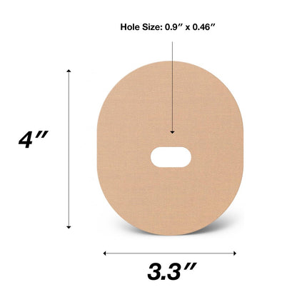 SIMPATCH Guardian Enlite Klebepflaster (25er-Pack) (Beige) – Atmungsaktive Wundversorgung mit Acrylkleber