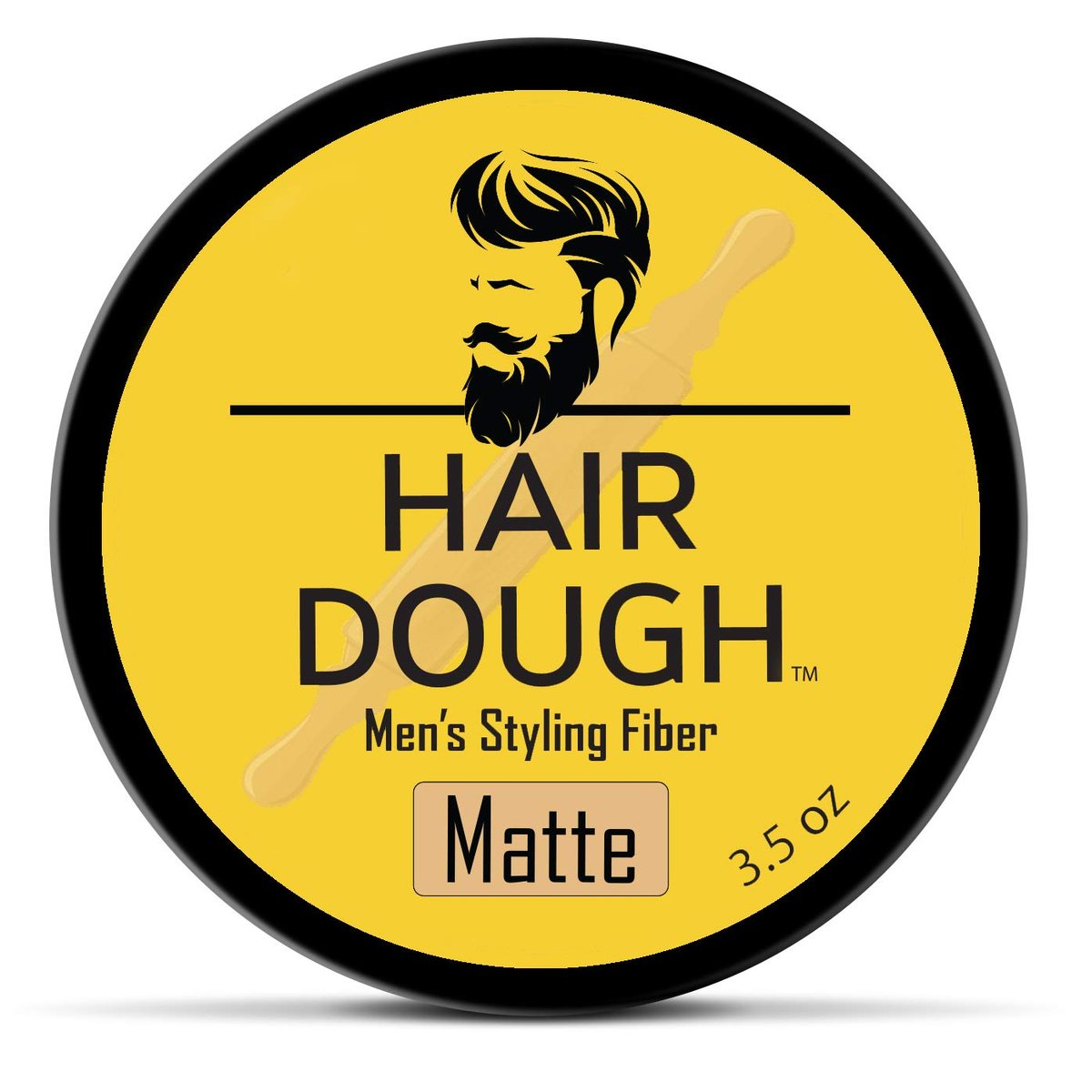 Hair Dough Styling Clay für Männer – Mattes Finish, starker Halt ohne Glanz, 3.5 Unzen