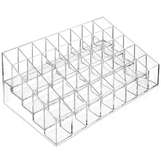 Casafield 40-Fach Acryl Lippenstift & Make-up Organizer - Kosmetik-Aufbewahrung durchsichtig