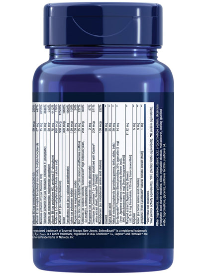 Life Extension Two-Per-Day Multivitamin – Tägliche Vitamine & Mineralien für Männer und Frauen – Komplettes Multivitaminpräparat für Energie und Gesundheit – Glutenfrei – Nicht-GVO – 60 Tabletten
