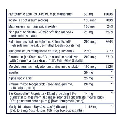Life Extension Two-Per-Day Multivitamin – Tägliche Vitamine & Mineralien für Männer und Frauen – Komplettes Multivitaminpräparat für Energie und Gesundheit – Glutenfrei – Nicht-GVO – 60 Tabletten