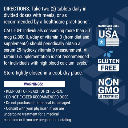 Life Extension Two-Per-Day Multivitamin – Über 25 Vitamine, Mineralien & Extrakte – Vitamine B6, C, D – Zink – Zweimonatsvorrat – Nicht-GVO, Glutenfrei – 120 Tabletten