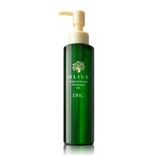 DHC Olive Concentrated Cleansing Oil – Feuchtigkeitsspendendes Reinigungsöl, Make-up Entferner, rückstandsfrei, für trockene Haut, ohne Duft- und Farbstoffe, 150 ml