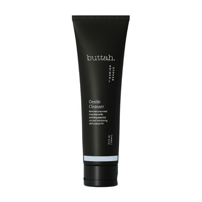 Buttah Skin by Dorion Renaud Gesichtsreiniger 100 ml - Klärender Reinigungsschaum - Öl- und Schmutzentferner - Tägliche Reinigung - Natürlich basiert - Für melaninreiche Haut