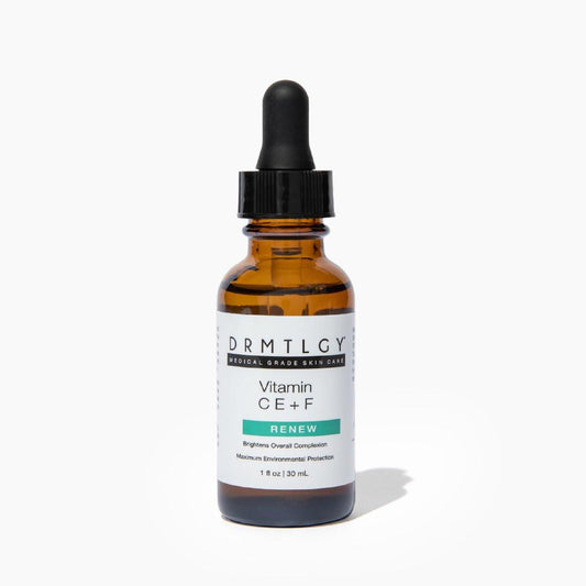 DRMTLGY Advanced C E Ferulic Antioxidant Serum mit 15% Vitamin C, Vitamin E & Ferulinsäure – Aufhellendes Gesichtsserum für strahlende Haut, glatte Textur und alle Hauttypen