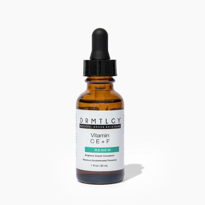 DRMTLGY Advanced C E Ferulic Antioxidant Serum mit 15% Vitamin C, Vitamin E & Ferulinsäure – Aufhellendes Gesichtsserum für strahlende Haut, glatte Textur und alle Hauttypen
