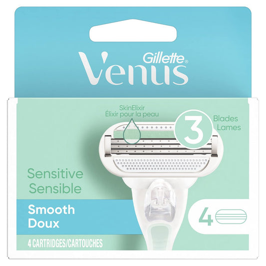Gillette Venus Sensitive Ersatzklingen, 4 Stück