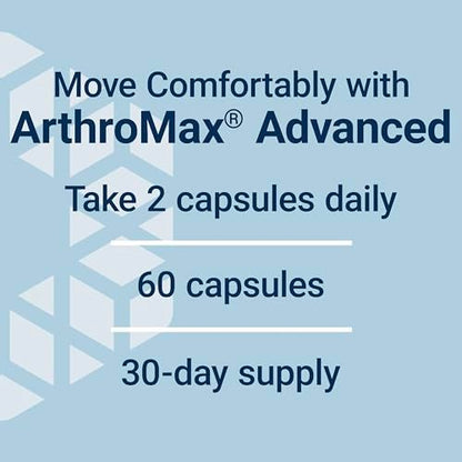 Life Extension ArthroMax® Advanced NT2 Collagen™ & AprèsFlex® – Gelenkgesundheit, Mobilität, Glucosaminsulfat, Boswellia, 60 Kapseln, glutenfrei, nicht gentechnisch verändert