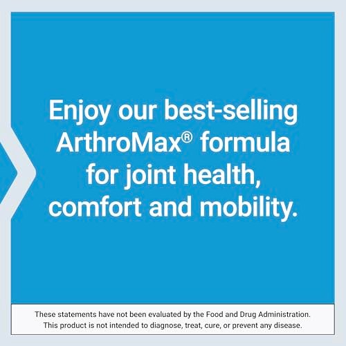 Life Extension ArthroMax® Advanced NT2 Collagen™ & AprèsFlex® – Gelenkgesundheit, Mobilität, Glucosaminsulfat, Boswellia, 60 Kapseln, glutenfrei, nicht gentechnisch verändert