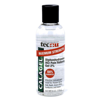 Tecnu Calagel Anti-Juckreiz Gel, Maximale Stärke gegen Giftefeu, Hautausschläge, Insektenstiche und leichte Verbrennungen, 177 ml
