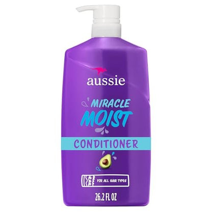 Aussie Miracle Moist Conditioner mit Avocado & Jojobaöl, parabenfrei, 26,2 fl oz