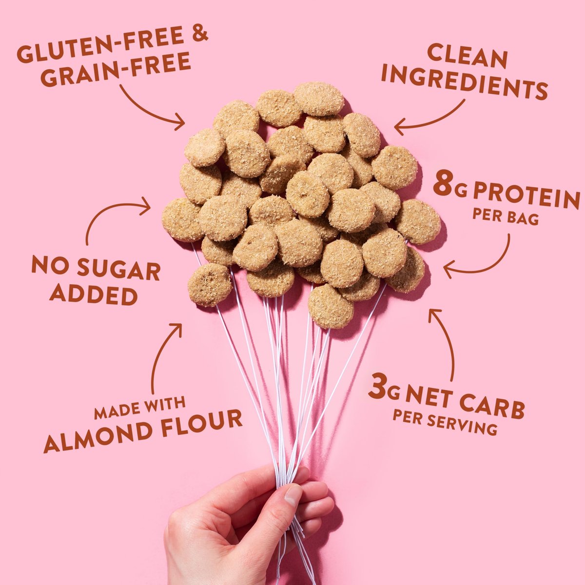 HighKey Low Carb Snickerdoodle Kekse – Keto Snacks, Diabetiker Desserts, glutenfrei, zuckerfrei, 3er-Pack
