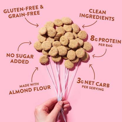 HighKey Low Carb Snickerdoodle Kekse – Keto Snacks, Diabetiker Desserts, glutenfrei, zuckerfrei, 3er-Pack