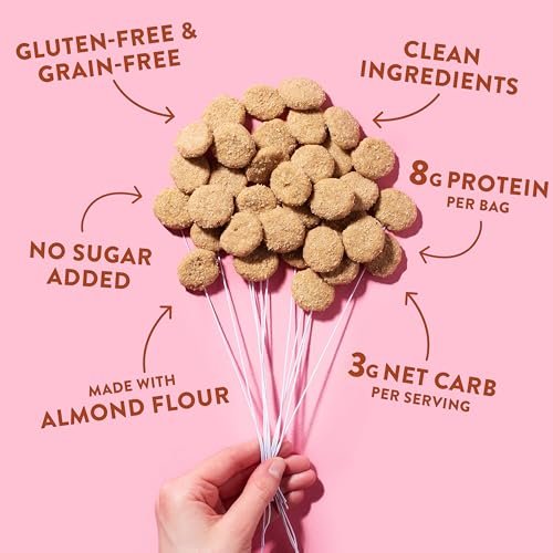 HighKey Low Carb Snickerdoodle Kekse – Keto Snacks, Diabetiker Desserts, glutenfrei, zuckerfrei, 3er-Pack