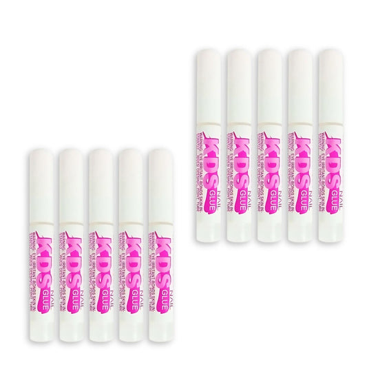 KDS Nagelkleber für professionelle künstliche Nägel & Nageldesign – 10er-Pack Nagelspitzenverlängerungskleber
