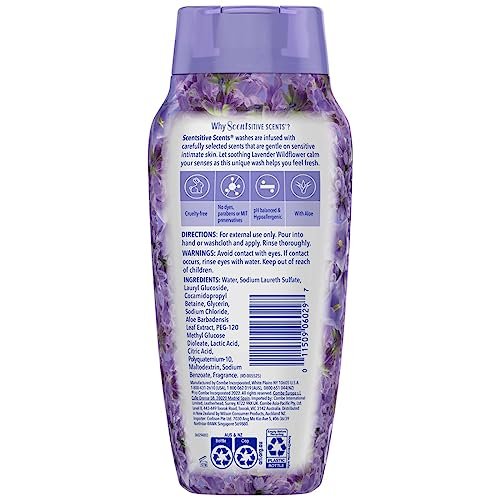 Vagisil Intimwaschgel Frühlingsflieder, pH-ausgeglichen, gynäkologisch getestet, 355 ml